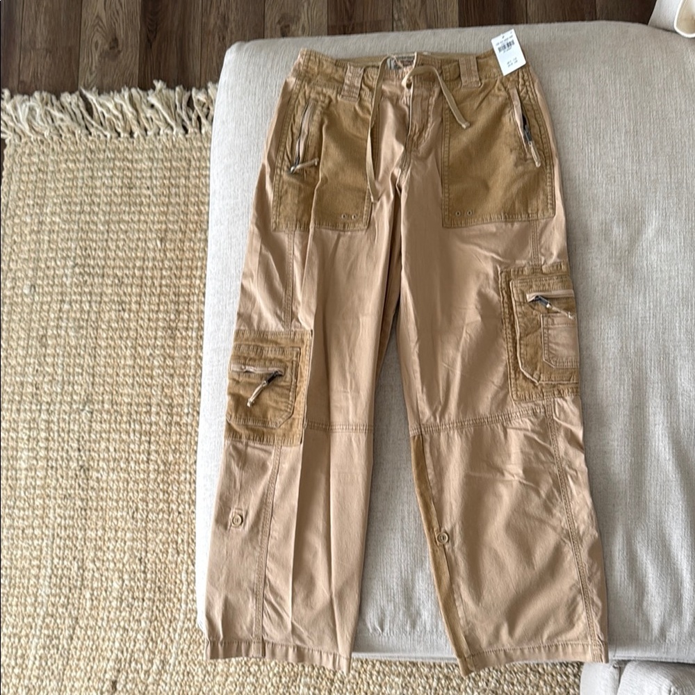 Men's Tan Cargo Pants